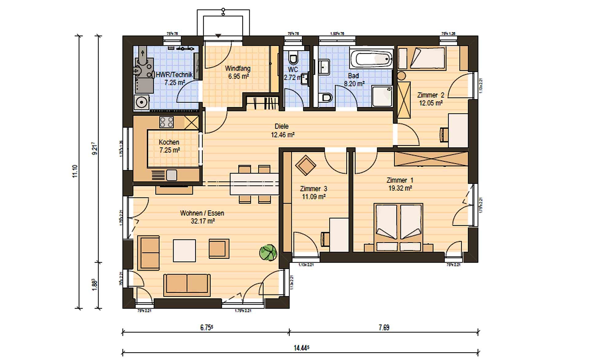 Einfamilienhaus Haas MH Falkenberg B 120 (out) Von Haas-Fertigbau ...