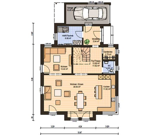 Haas MH Fellbach 163 Floorplan 3