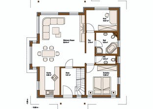 Musterhaus FAMILY CLASSIC Grundriss