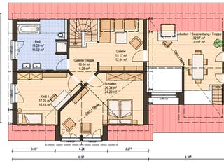 Fertighaus Haas MH Köln 171 von Haas Fertigbau - Mehrfamilienhäuser Schlüsselfertig ab 427000€, Grundriss 2