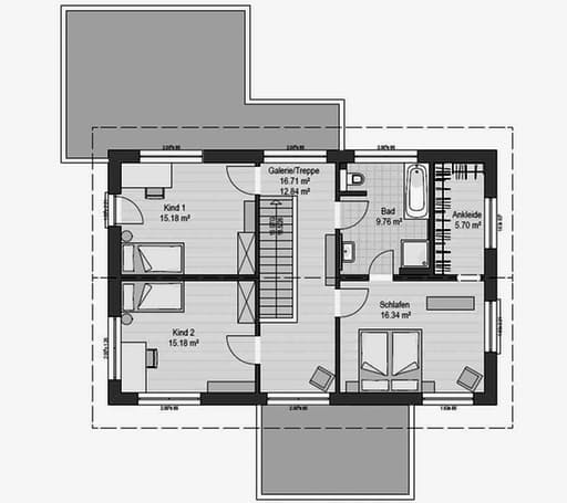 Musterhaus Mannheim J 159 Floorplan 2