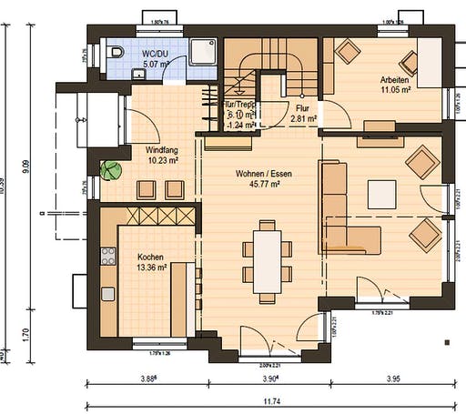 Haas MH Suhr 179 Floorplan 3