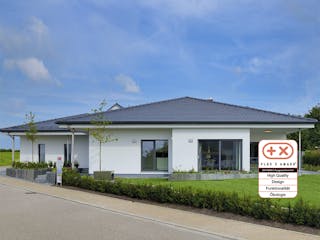 Fertighaus MH VITA von Fertighaus WEISS Schlüsselfertig ab 705007€, Bungalow Außenansicht 2