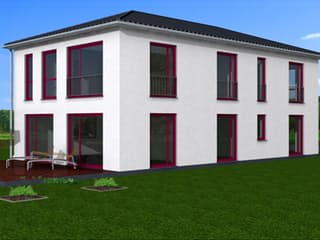 Fertighaus Mirelle 180 von Klaus Kowalski Immobilien Schlüsselfertig ab 263286€, Stadtvilla Außenansicht 1