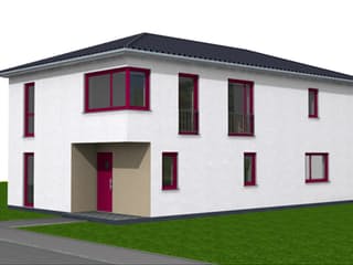 Fertighaus Mirelle 180 von Klaus Kowalski Immobilien Schlüsselfertig ab 263286€, Stadtvilla Außenansicht 3