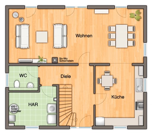Mitwachshaus Flair 148 floor_plans 1
