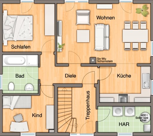 Mitwachshaus Flair 148 floor_plans 3