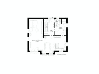 Fertighaus "unser haus" nr.4 von wir leben haus Schlüsselfertig ab 312174€, Satteldach-Klassiker Grundriss 2