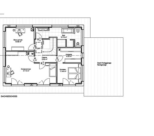 Natur trifft Holz Nr. 4 Floorplan 2
