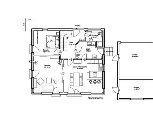 Unser Haus Nr. 7 Floorplan 1