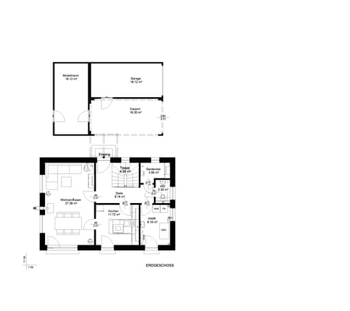 Natur trifft Holz Nr. 3 Floorplan 1