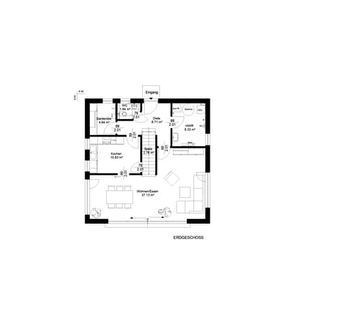 Natur trifft Holz Floorplan 1