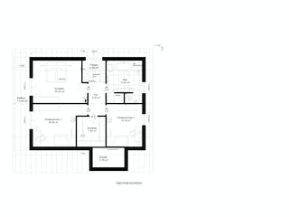 Fertighaus "unser haus" nr.5 von wir leben haus Schlüsselfertig ab 425880€, Satteldach-Klassiker Grundriss 2