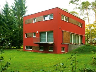 Fertighaus Modell 6.151 von Elbe-Haus, Cubushaus Außenansicht 1