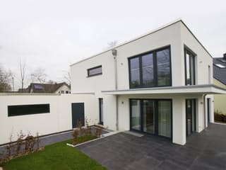 Fertighaus Modell 6.159 von Elbe-Haus, Cubushaus Außenansicht 1