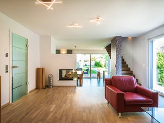 Fertighaus Modell 6.159 von Elbe-Haus, Cubushaus Innenansicht 1