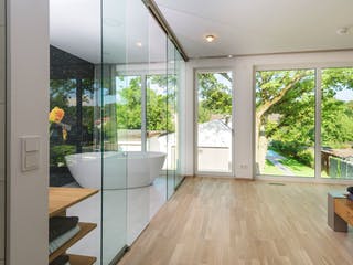 Fertighaus Modell 6.159 von Elbe-Haus, Cubushaus Innenansicht 2