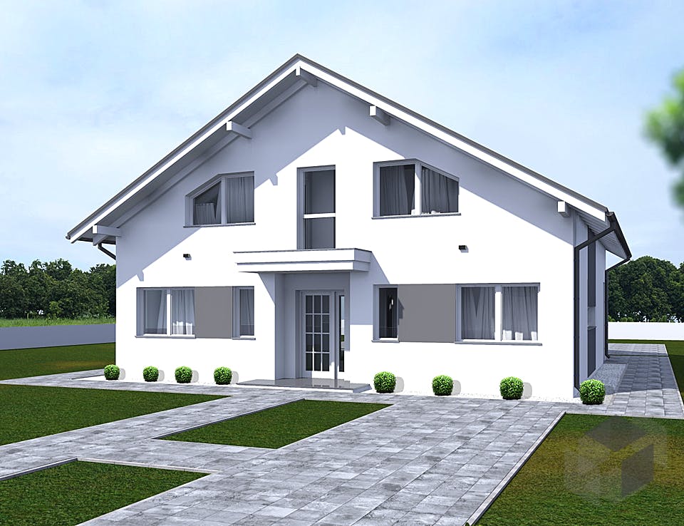 Einfamilienhaus Designer Haus von Modern Immo | Fertighaus.de