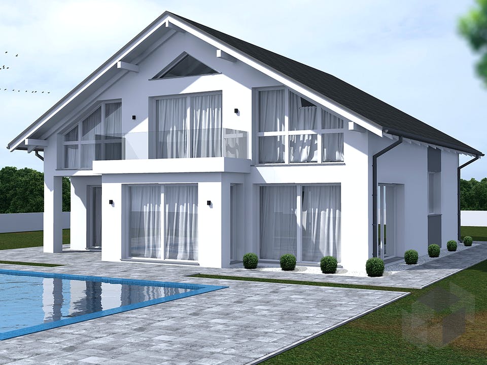 Einfamilienhaus Designer Haus von Modern Immo | Fertighaus.de