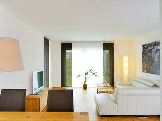 Fertighaus Münch - Kundenhaus von Bau-Fritz Schlüsselfertig ab 870000€, Pultdachhaus Innenansicht 3