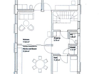 Fertighaus München von Iller-Haus Schlüsselfertig ab 368000€, Satteldach-Klassiker Grundriss 1