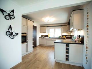 Fertighaus München von Keitel-Haus, Satteldach-Klassiker Innenansicht 4