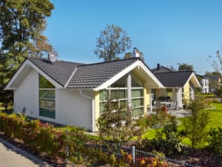 Fertighaus Reersö 121+17 von EBK Haus, Bungalow Außenansicht 1