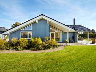 Fertighaus Reersö 121+17 von EBK Haus, Bungalow Außenansicht 3