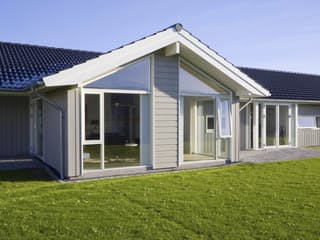 Fertighaus Reersö 114+11 von EBK Haus, Bungalow Außenansicht 3