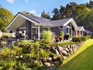 Fertighaus Söholm 97+22 von EBK Haus, Bungalow Außenansicht 2