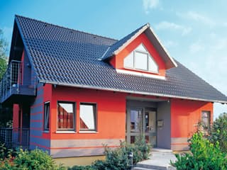 Fertighaus Da Capo 81 von SCHWABENHAUS Schlüsselfertig ab 321055€, Satteldach-Klassiker Außenansicht 1