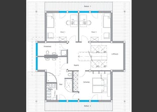 Musterhaus Langenhagen - Ästhetik Grundriss