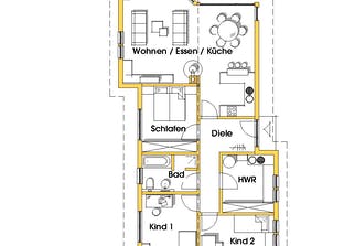 Natalie 3 (KfW-Effizienzhaus 40) Grundriss