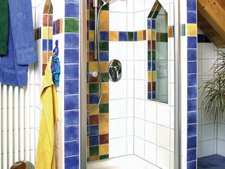 Blockhaus Müller D141 von Frammelsberger R. Ingenieur-Holzbau, Pultdachhaus Innenansicht 3