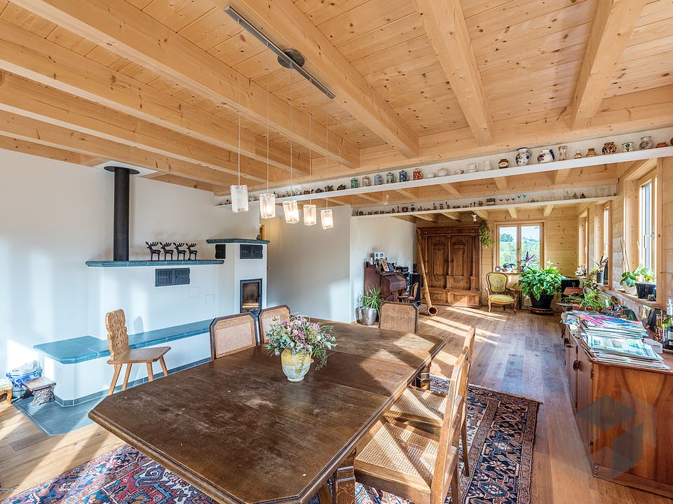 B420 Montigel von Frammelsberger HOLZHAUS Innenansicht