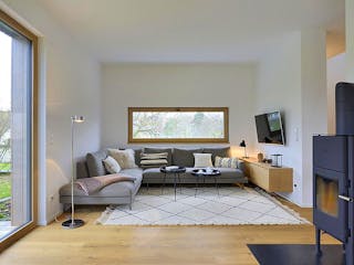 Fertighaus Haus Jacobi von Naturholzhaus Bayern, Satteldach-Klassiker Innenansicht 1