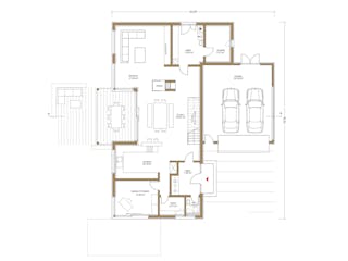 Fertighaus Haus Reichenbach von Naturholzhaus Bayern, Cubushaus Grundriss 1