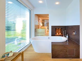 Fertighaus Haus Reichenbach von Naturholzhaus Bayern, Cubushaus Innenansicht 5