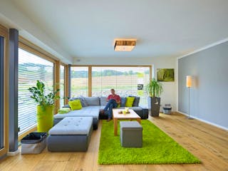 Fertighaus Haus Wagner von Naturholzhaus Bayern, Cubushaus Innenansicht 1