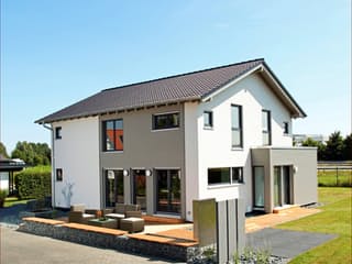 Fertighaus MH Hannover - NEO 300 von FingerHaus Schlüsselfertig ab 423200€, Satteldach-Klassiker Außenansicht 3