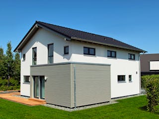Fertighaus MH Hannover - NEO 300 von FingerHaus Schlüsselfertig ab 451371€, Satteldach-Klassiker Außenansicht 5
