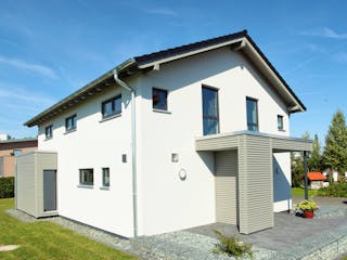 Fertighaus MH Hannover - NEO 300 von FingerHaus Schlüsselfertig ab 451371€, Satteldach-Klassiker Außenansicht 6