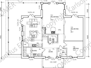 Fertighaus Newport (inacitve) von Generalbau GS Schwedenhaus Schlüsselfertig ab 405661€, Stadtvilla Grundriss 1