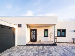 Fertighaus NIVO 130 von FingerHaus, Bungalow Außenansicht 4