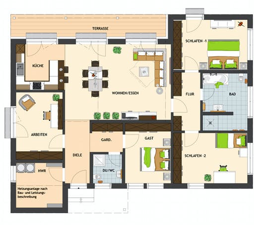 NIVO 140W Floorplan 1
