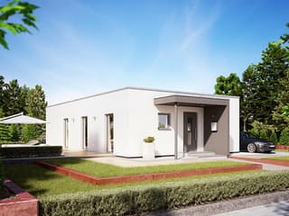 Fertighaus NIVO 95 F von FingerHaus, Bungalow Außenansicht 1