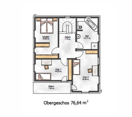 Das Noble P 155 Floorplan 2