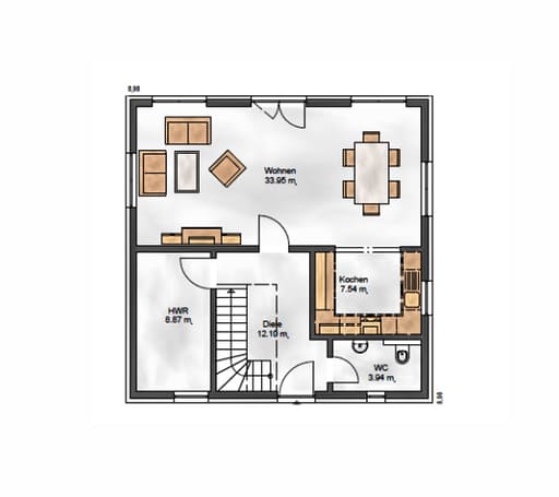 Das Noble W 130 Floorplan 1