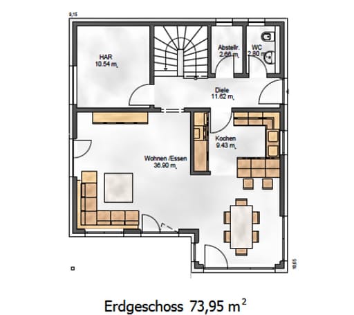 Das Noble W 155 Floorplan 1