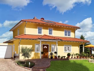 Fertighaus Nolting von STREIF Haus, Stadtvilla Außenansicht 1